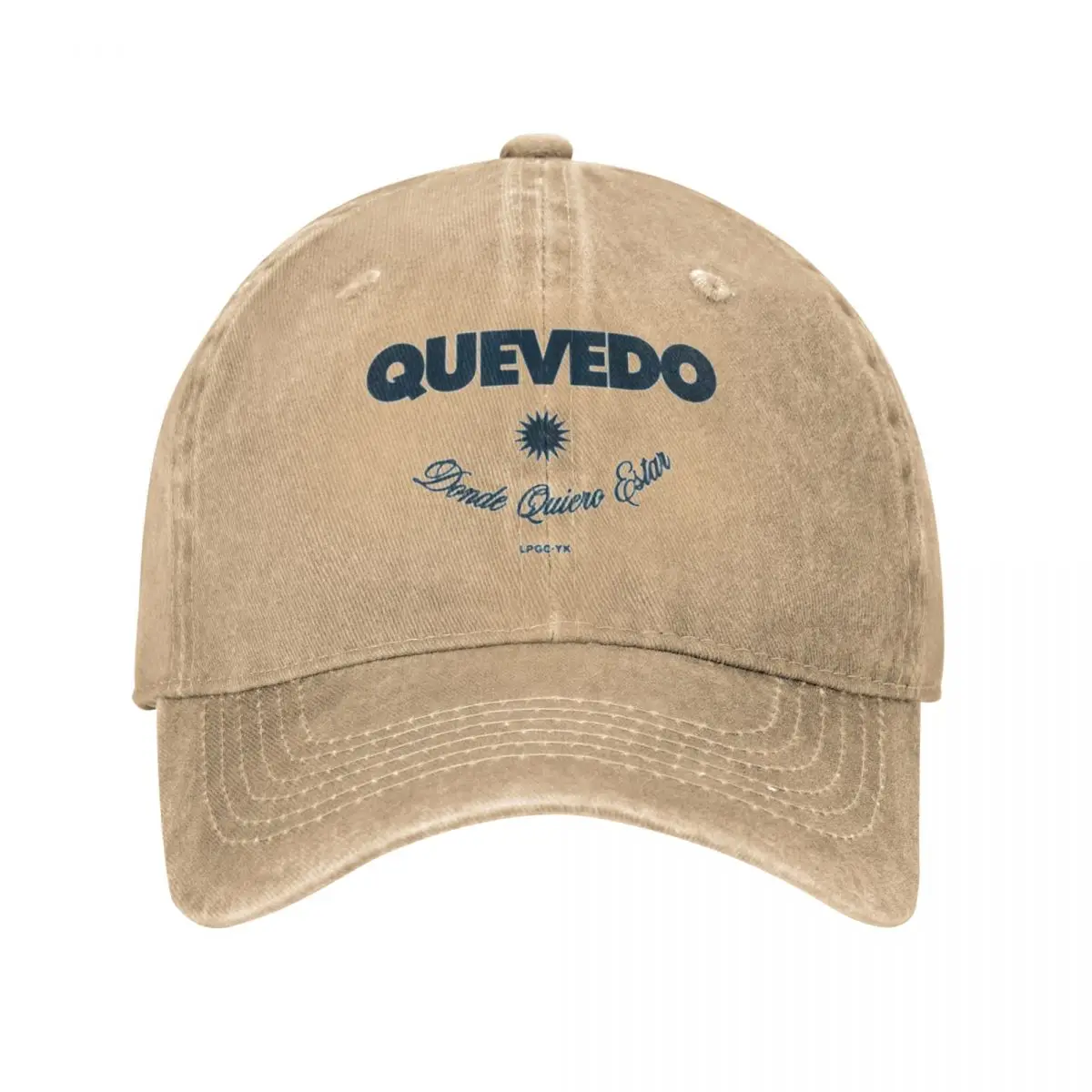 Casual Quevedo Music Logo Baseball Cap Unisex Distressed Washed Headwear Outdoor All Seasons Travel Gift Caps Hat