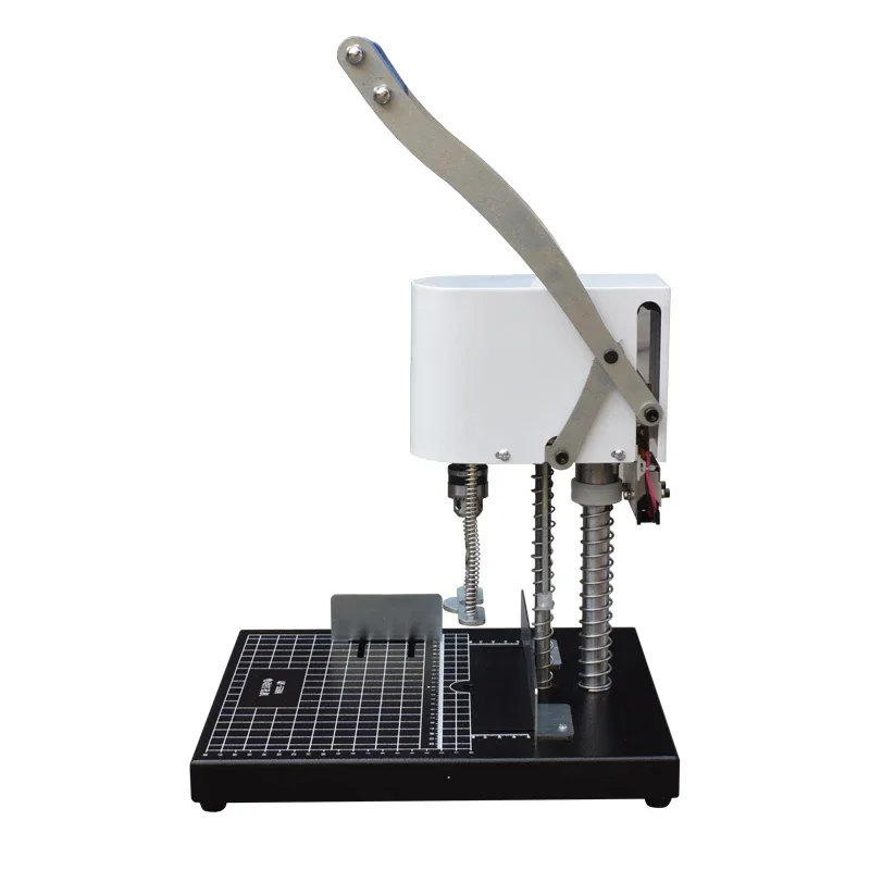 Upgrade Electric Hole Punch File Stapler Paper Book Cover Cover Binding Machine Round Hole Punch Craft Machinery Office Statione