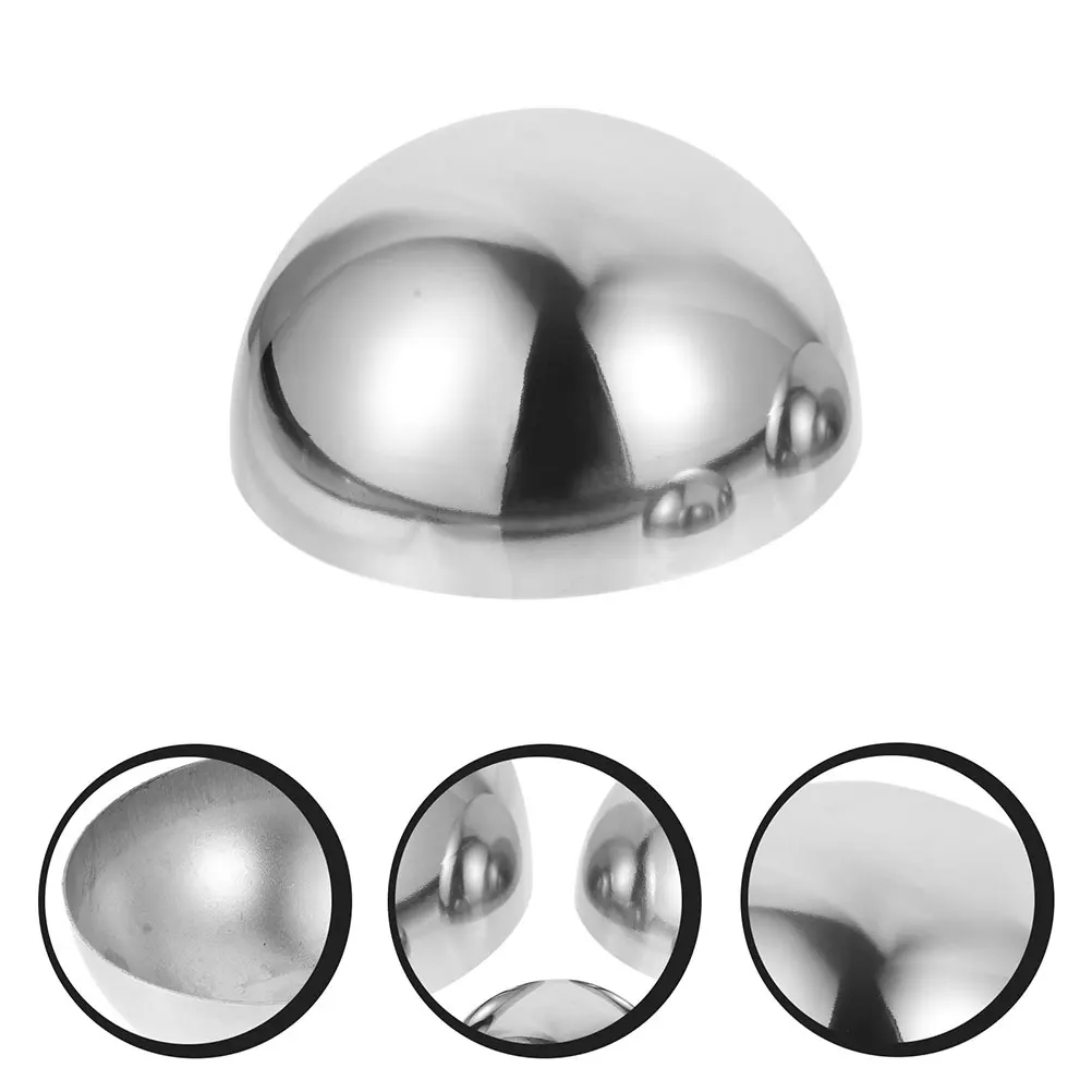 

Stainless Steel Reflective Gazing Ball Garden Decoration Hemisphere Mirror Ornament Yard Outdoor Decorative Accessories Gazing