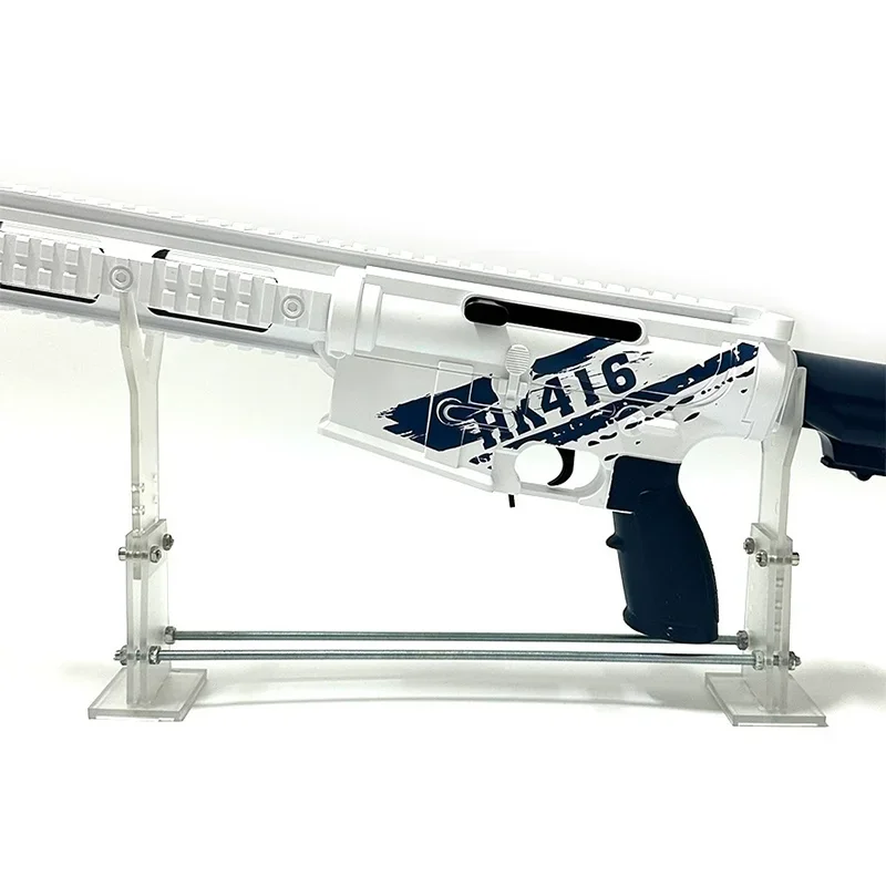 전술용 소총 랙 조절식 소총 전시 스탠드 투명 장난감 총 지지대 1개/2개