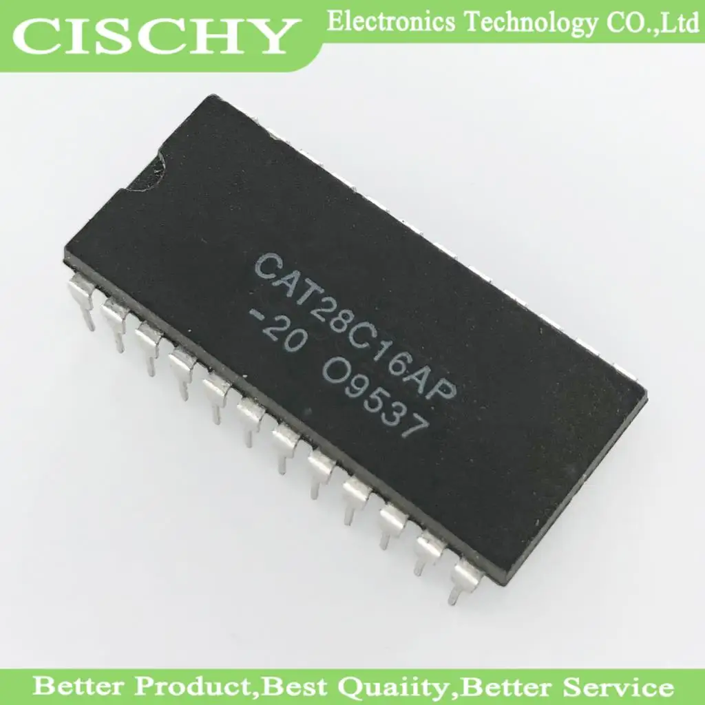 2pcs CAT28C16AP-20 CAT28C16AP CAT28C16 DIP-24
