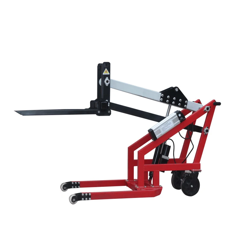 Portable small electric lift trucks handling trucks hand-push warehouse logistics and hydraulic forklift trucks