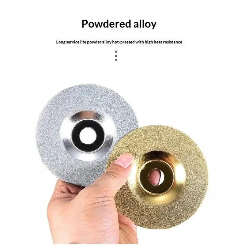 1PCS 100mm Diamond Grinding Blade Shock Absorption Smooth Polishing Disc for Angle Grinder Tile Gap Cleaning Grinding Work