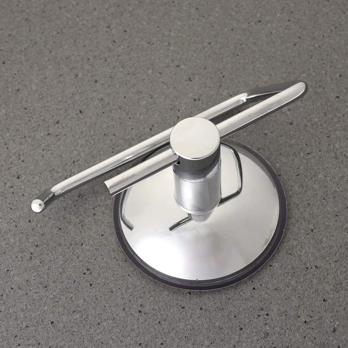 

Держатель для туалетной бумаги и полотенец из нержавеющей стали на присоске, экономящий место, для ванной комнаты, дома и офиса