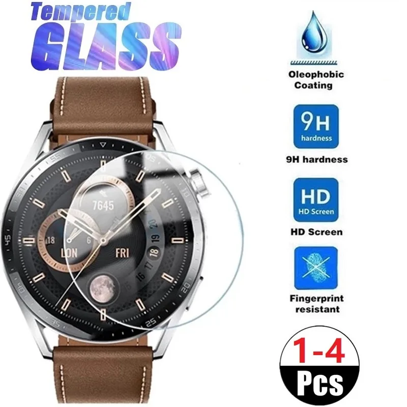 Tempered Glass Film For Huawei Watch GT 3 Pro 43MM 46MM Screen Protector For Huawei GT Runner Watch Protective HD Screen Film