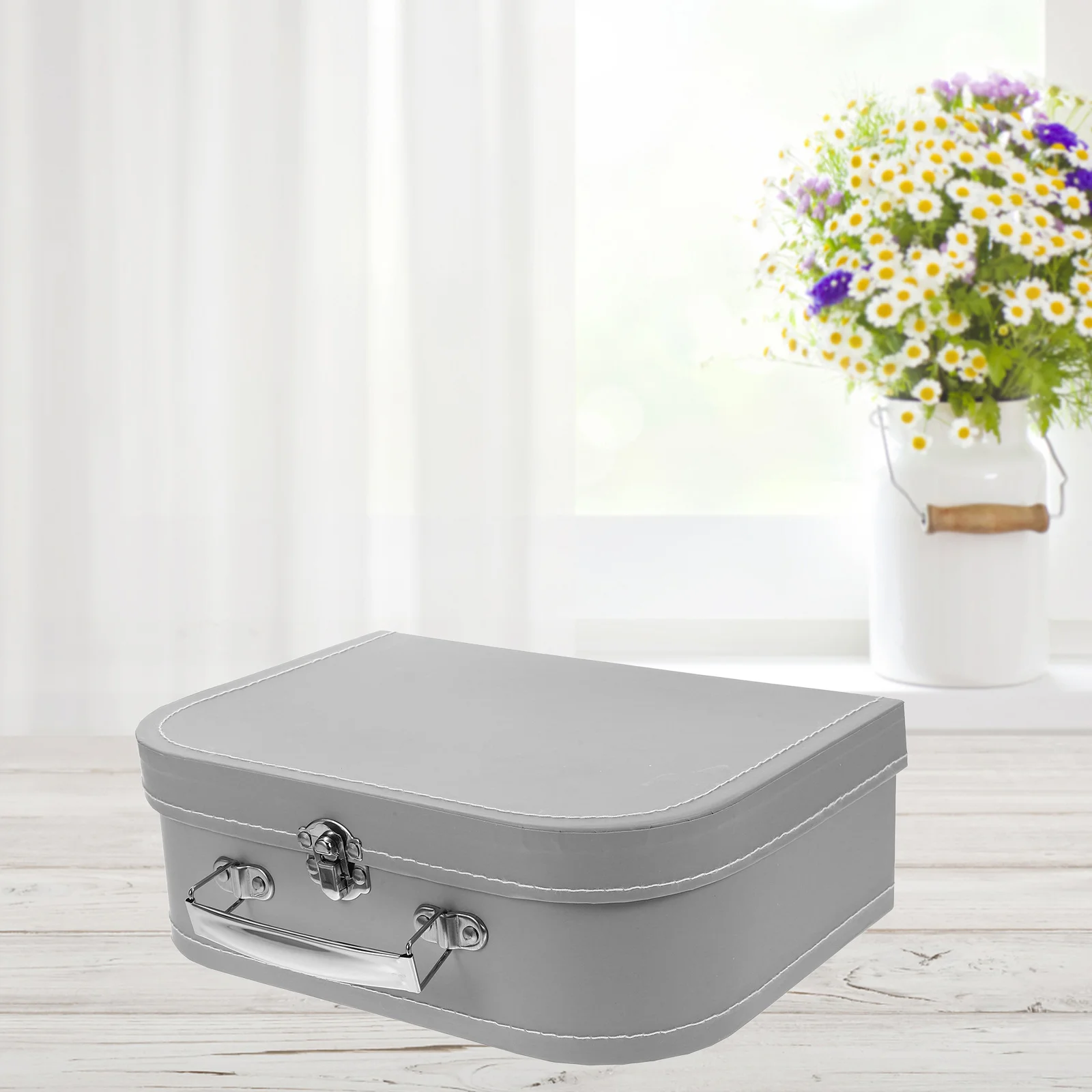 

1pc Suitcase Shaped Gift Box Paper Storage Container For Jewelry Cookies Candy Party Wedding Christmas Reusable Packaging Box