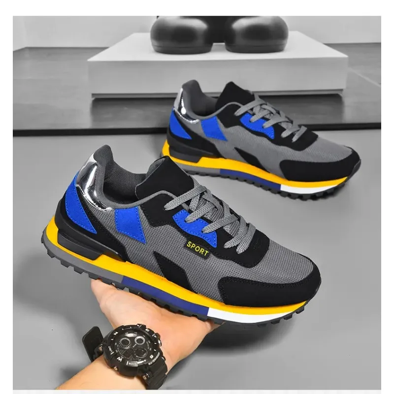 

Running Shoes for Men Sports Anti-skid Walking Wear-Resistant Jogging Sneakers Outdoor Lightweight Soft Man Mens Casual