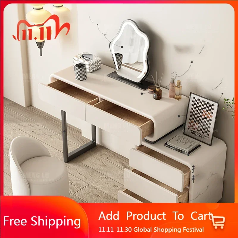 フランス無垢材ドレッシングテーブル高級寝室引き出しヨーロッパドレッシングテーブル女の子収納ペンテアデイラパラクアルト家具