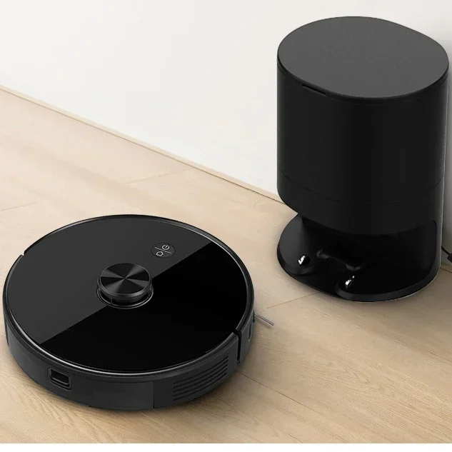 

Горячий продавать новый дизайн умного робота-пылесоса Nidec с автоматическим пылесборником, длительное время работы