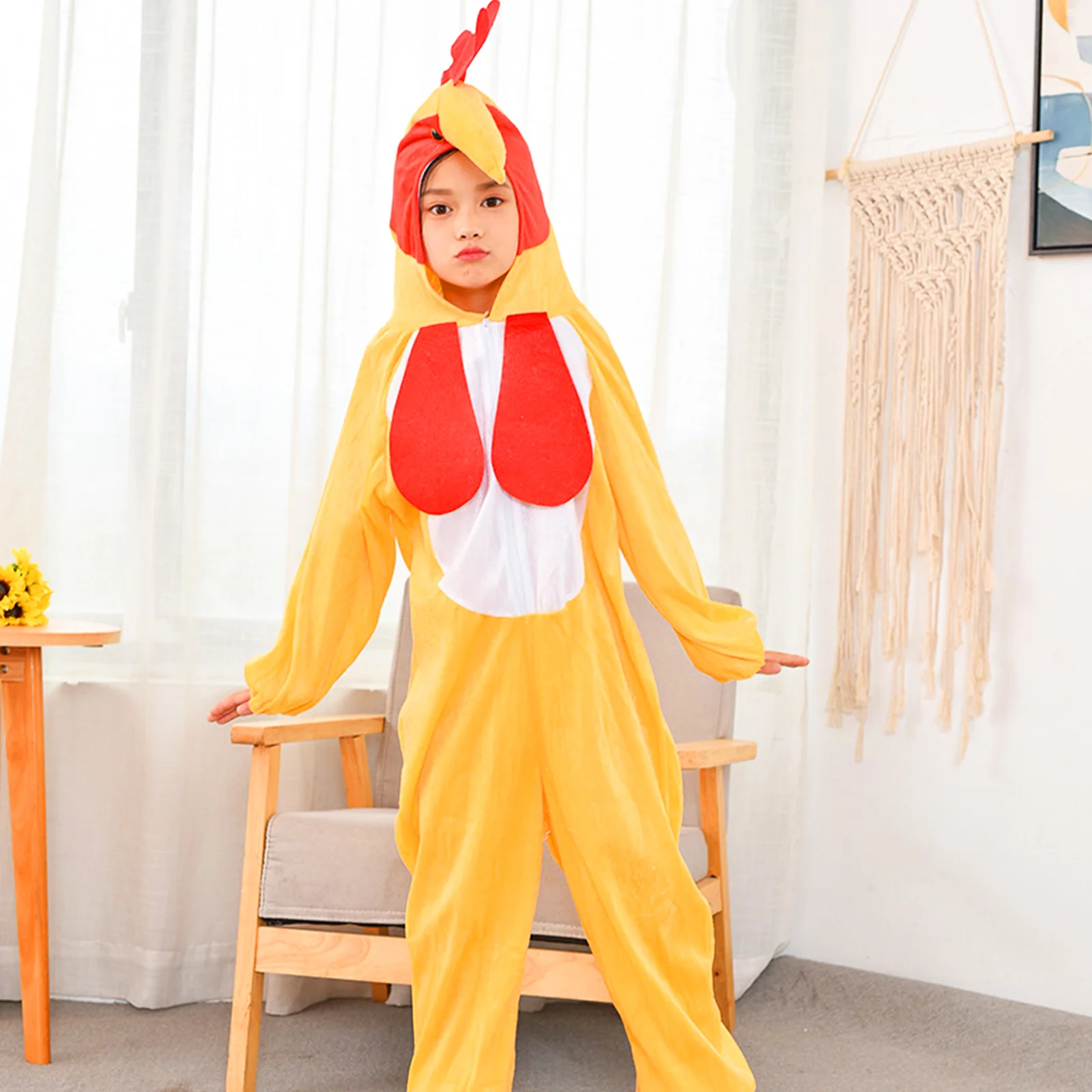 Frango cosplay terno traje das crianças calças de uma peça trajes mulher grávida crianças macacão animal