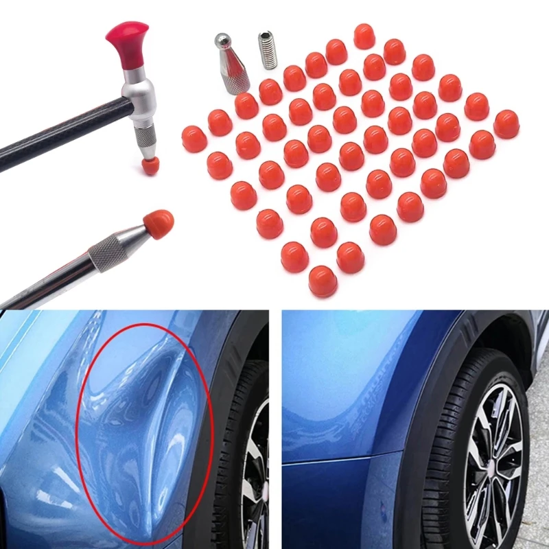 Auto Dent Maintenance Car Dent Repair Tool Dent Repair Hammer Rubber Tips Replacement Head