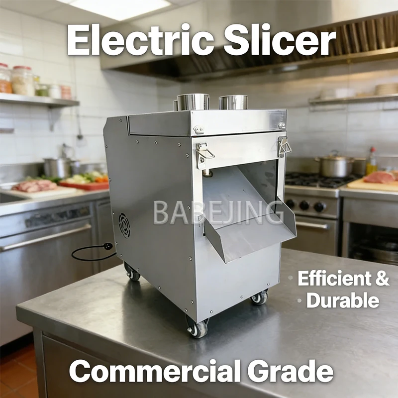 

Коммерческая овощерезка BABEJING, новая модель для нарезки фруктов, картофеля, яблок и бананов для использования на кухне