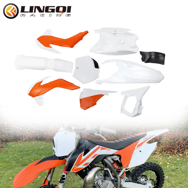 Motorcycle Side Mudguard Fairing Body Plastic Cover Kit Set Fender For Off-road China KT50 Mini Dirt Pit Bike SENIOR JUNIOR
