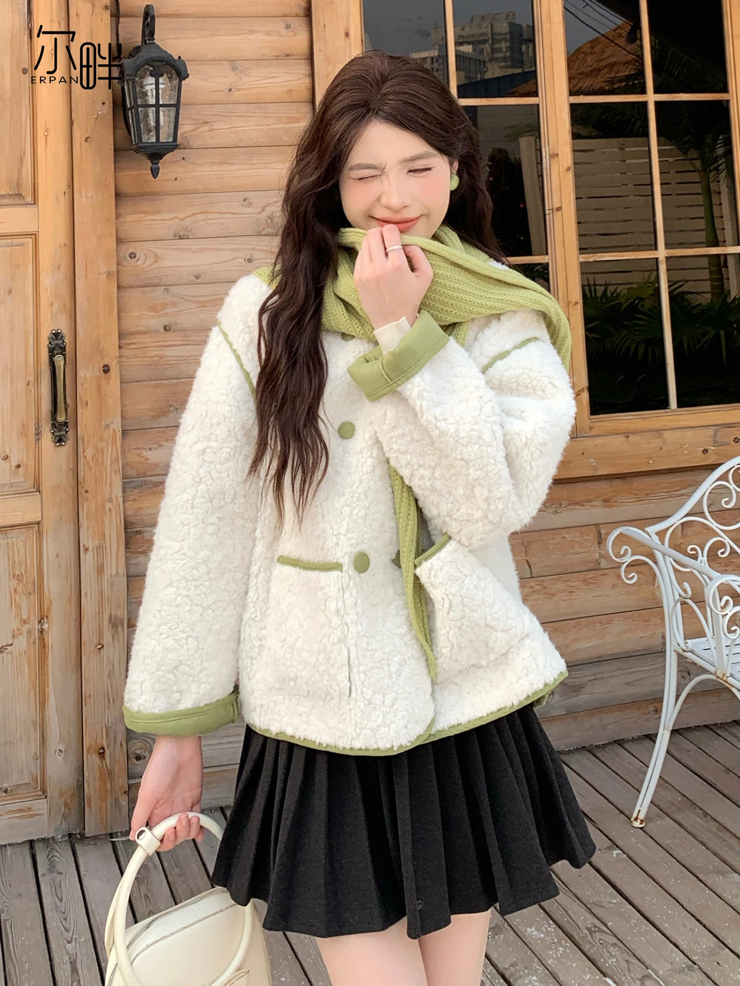 erlan-little-fraance-sle-fourrure-d'agneau-jaet-femmes-hiver-nouvelle-petite-taille-echarpe-intercee-en-cuir-fourrure-chaleur-du-haut-du-corps