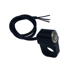 Motolovee Motorcycle Modification Part 22mm Handlebar Motorcycle Switch ATV Scooter Headlight Horn Switches ON/OFF 12V With LED