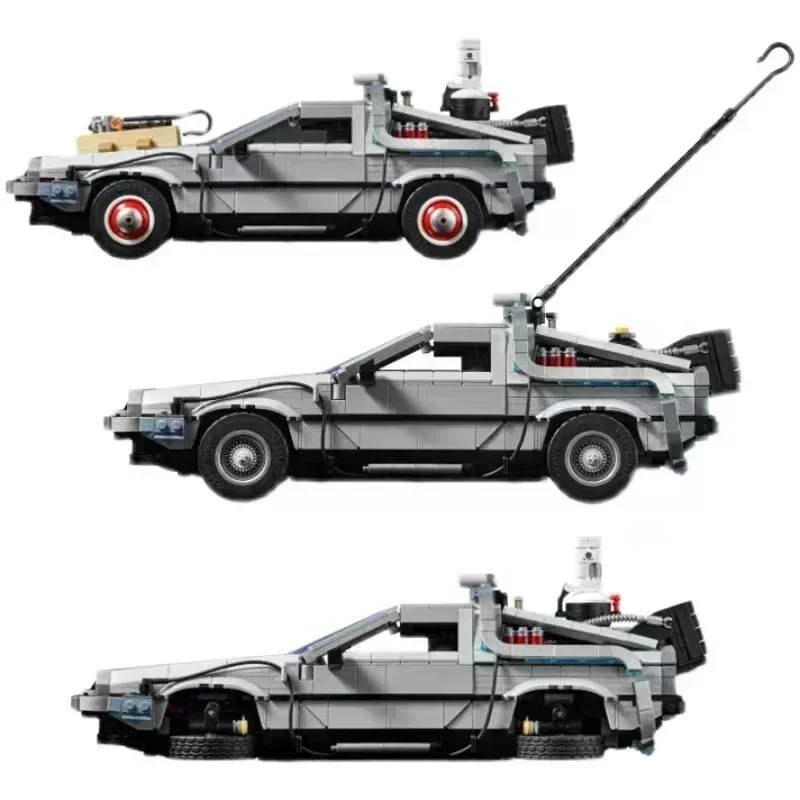 New Back To The Future Time Machine Compatible 10300 Building Blocks Technical Car Bricks Construct Toys Child Christmas Gifts