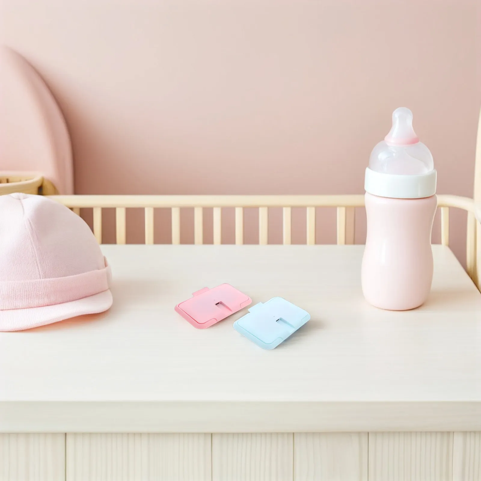 Baby Wipe Warmer USB Portable Constant Temperature Quick Heating Wet Tissue Heater Travel Diaper Wipes Heater for Newborns