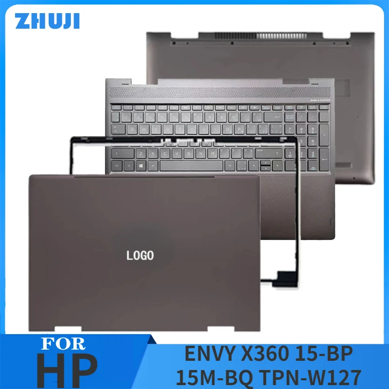 

FOR HP ENVY X360 15-BP 15M-BQ TPN-W127 Laptop LCD Back Cover/Front Bezel/Palmrest Keyboard/Bottom Cover/Hinge