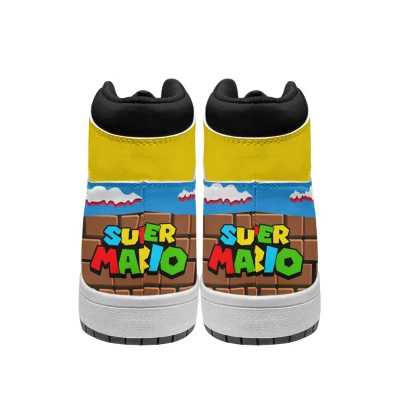 Super Marios Bros Anime scarpe per uomo donna Cartoon Cosplay Sneakers ragazzi ragazze High Top Fashion scarpe da corsa scarpe sportive per bambini