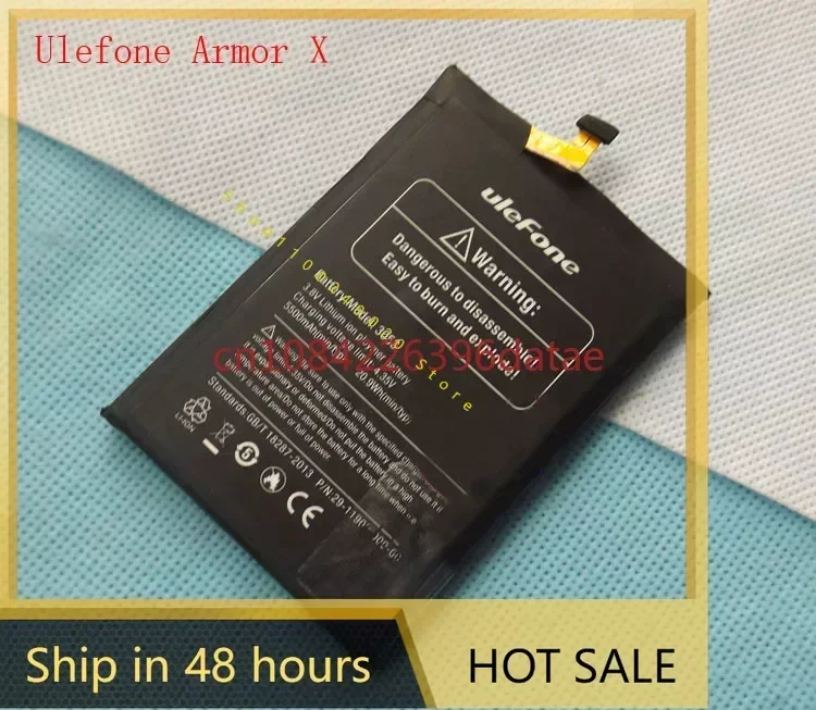 ulefone armor x2 battery 5500mah 3.8V for Ulefone Armor X2 Waterproof IP68 Smartphone 5.5