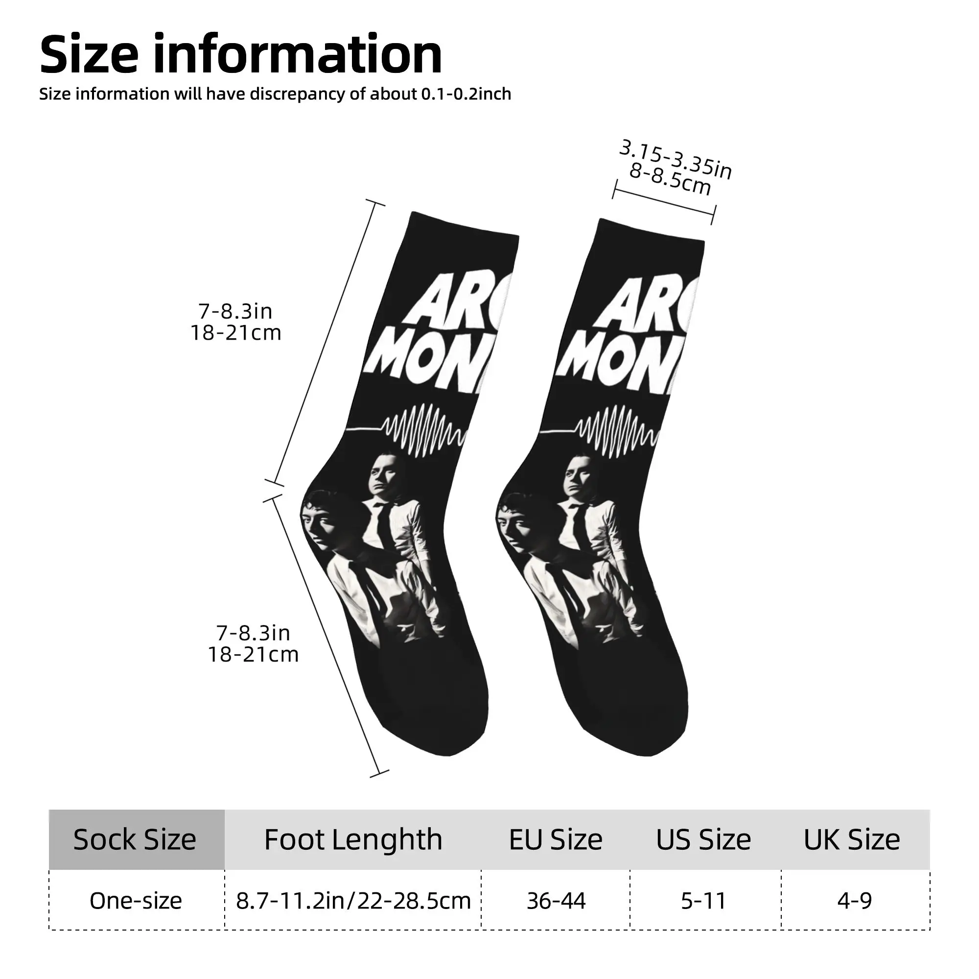 Rock Band Arctic Monkeys Socks  Retro Stockings Winter Non Slip Adults Men Socks Warm Soft Graphic Running Socks view 5