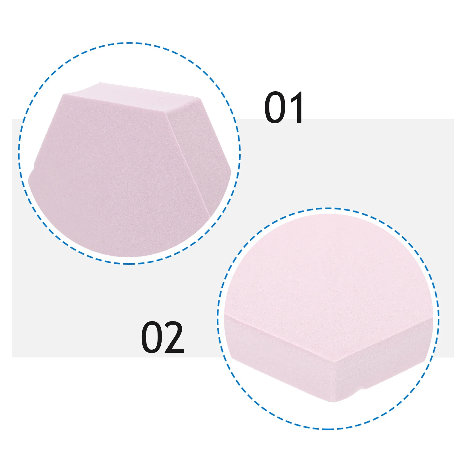 4 Pcs Geometry Props Geometric Cube Tool for Food Photography Decorative Colorful Background Lightweight Durable Waterproof Easy