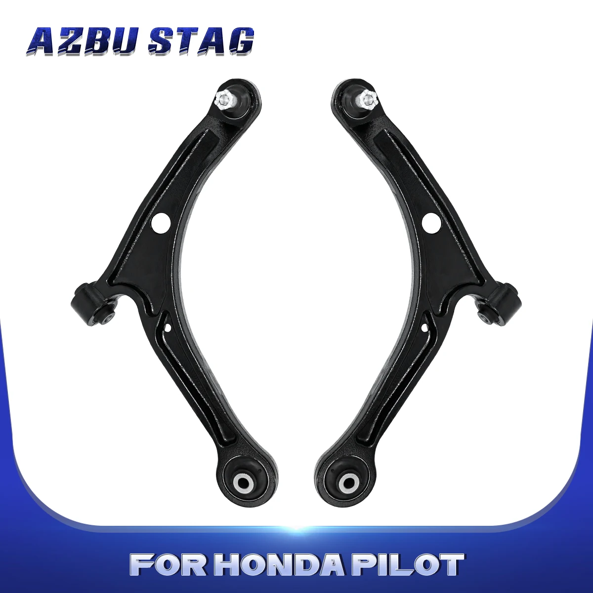 

AzbuStag 2Pcs Front Lower Left Right Control Arm Suspension for HONDA PILOT ACURA MDX 2001 2002 2003 2004 2005 2006 2007 2008