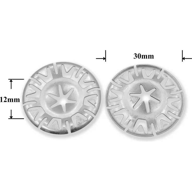 N90796502 20PCS Q-27 Clip gasket suitable for heat insulation cotton exhaust pipe heat insulation cover of Volkswagen hood
