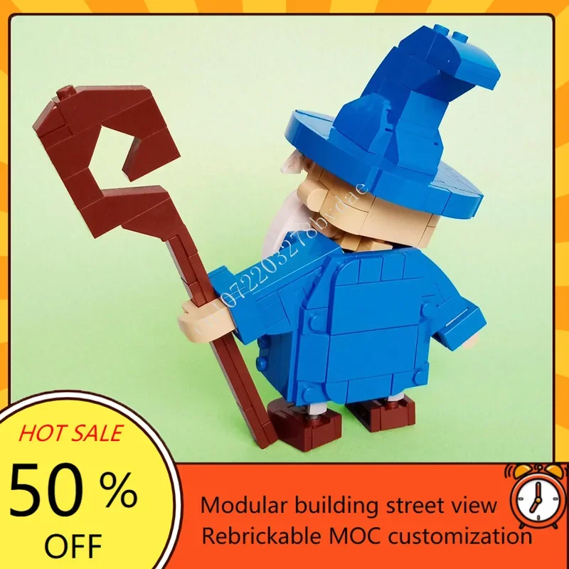 261 SZT. MOC Miasto Śliczny Czarodziej Śliczne Akcesoria Dom Techniczny DIY Architektura DIY Edukacja Model do Składania Puzzle Zabawka Prezent