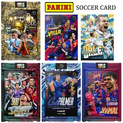 파니니 DIY 크리스티아누 호날두 팔머 야말 로드리 빌라 벨 케인 축구 컬렉션 카드 브릭, 소년 휴일 선물 하이라이트