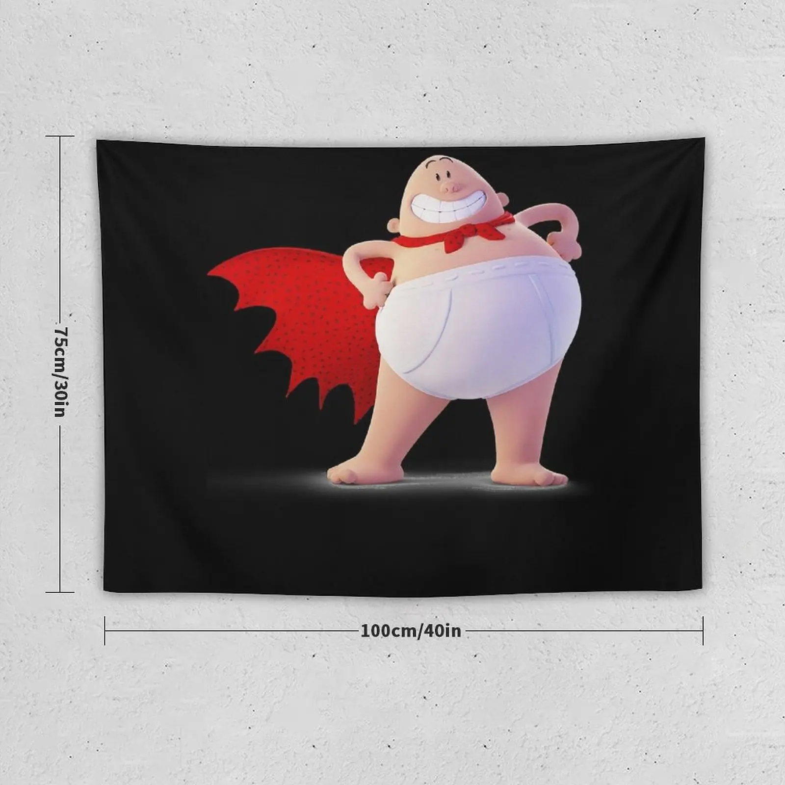 Gift Idea Captain Underpants Tapestry Wallpapers Home Decor Home Decorators Tapestry