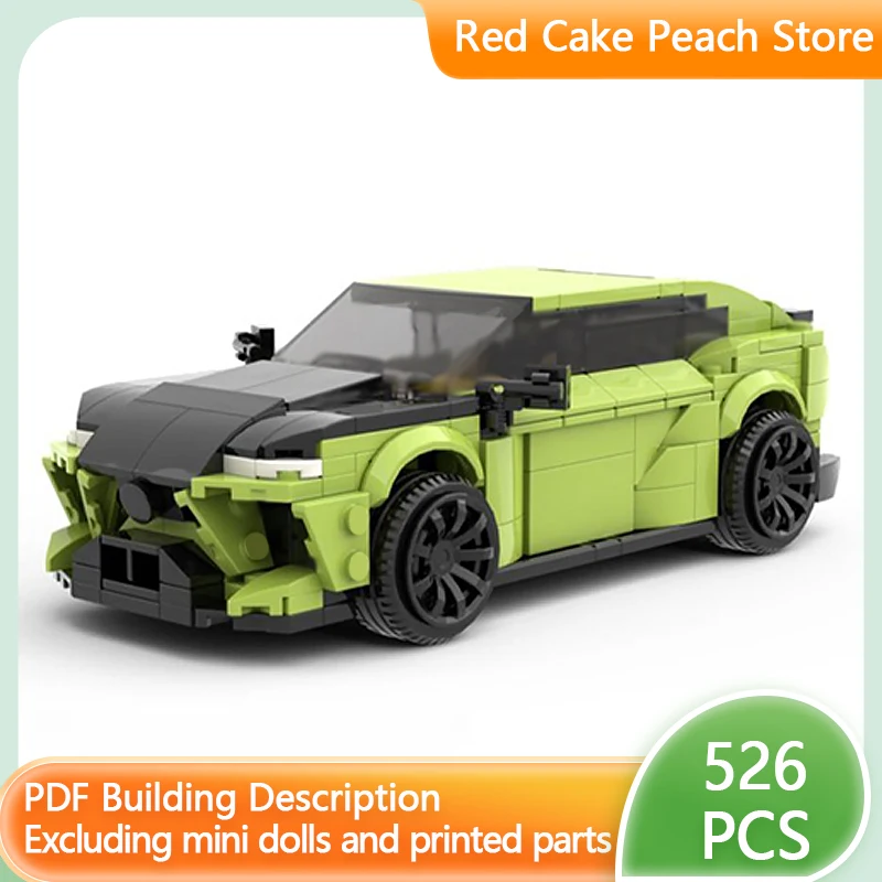 

Speed Racing Car Model MOC Building Bricks High-Performance SUV Modular Technology Children Holiday Gifts Assemble Toys Suit