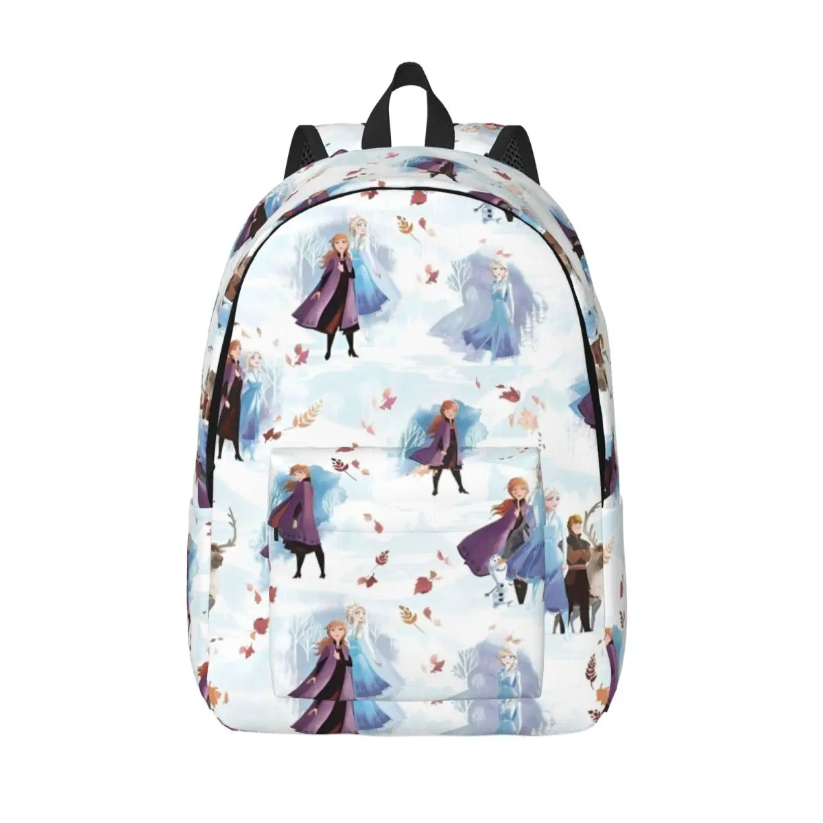 

Модный рюкзак с узором «Холодное сердце», подарочный школьный рюкзак для пешего туризма и путешествий для мужчин и женщин, сумка через плечо для колледжа