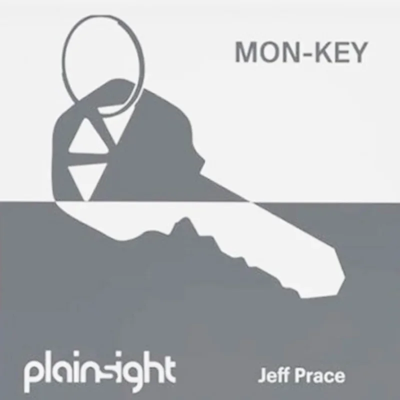 Mon-Key by Jeff Prace Close up Magic Trick Mentalism Magic Key Penetration Magia Magie Magicians Prop Accessory Illusion Gimmick