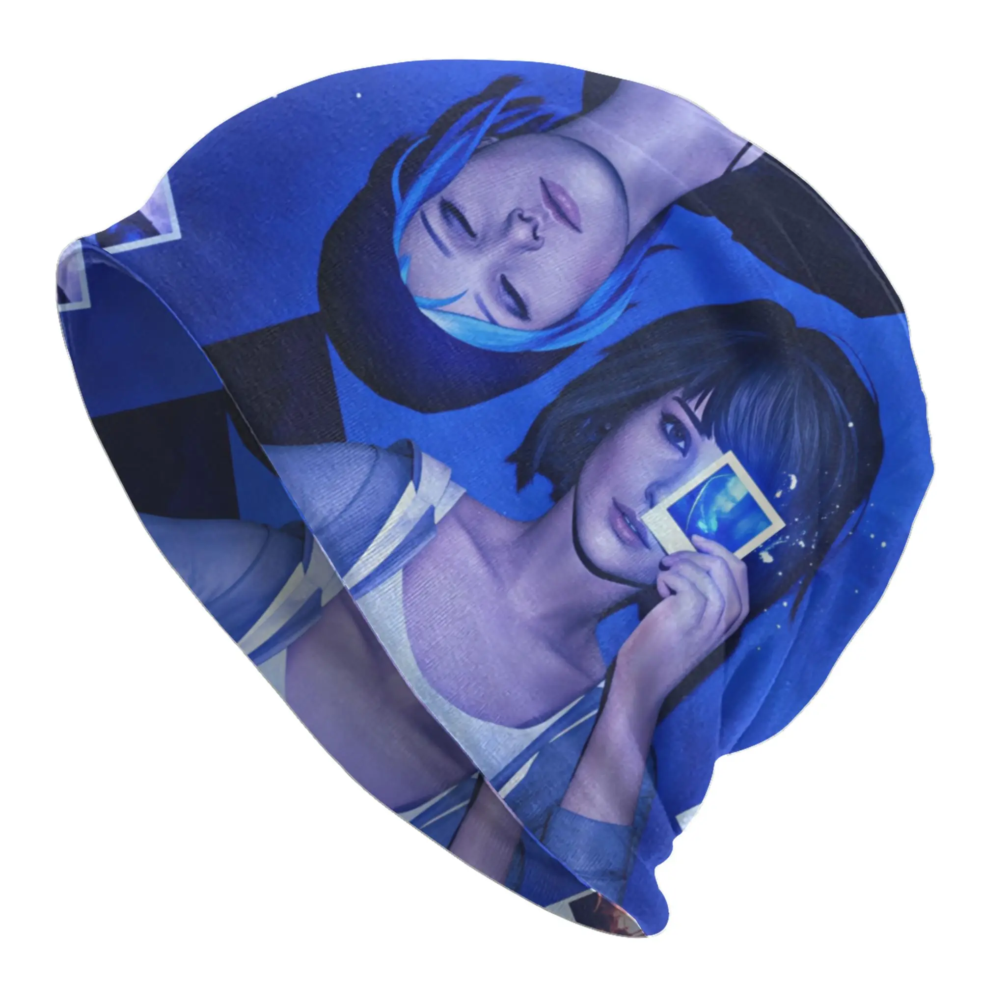 L-Life is S-Strange Max Caulfield Chloe Price Skullies Beanies Caps Cool Winter Warm Knit Hat Adult Unisex Game Bonnet Hats