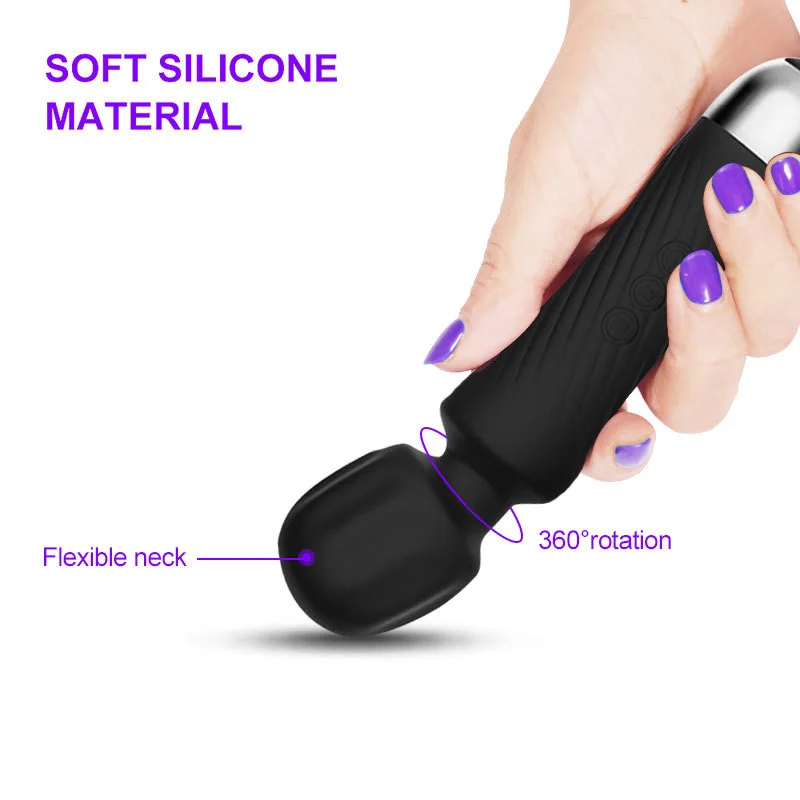 AV Vibrator Realistic Dildo Sex Magic Wand Clitoris G Spot Personal Massager Stimulator Vagina Massager Woman Adults Sex Toy 18+ view 2