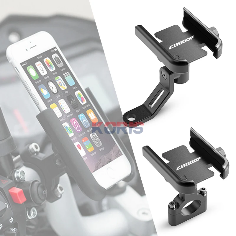 

Logo For BMW CB500X CB500F Handlebar Mirror Mobile Phone Holder Stand GPS Bracket Motorcycle Accessories Cb 500X 500F 2023 New