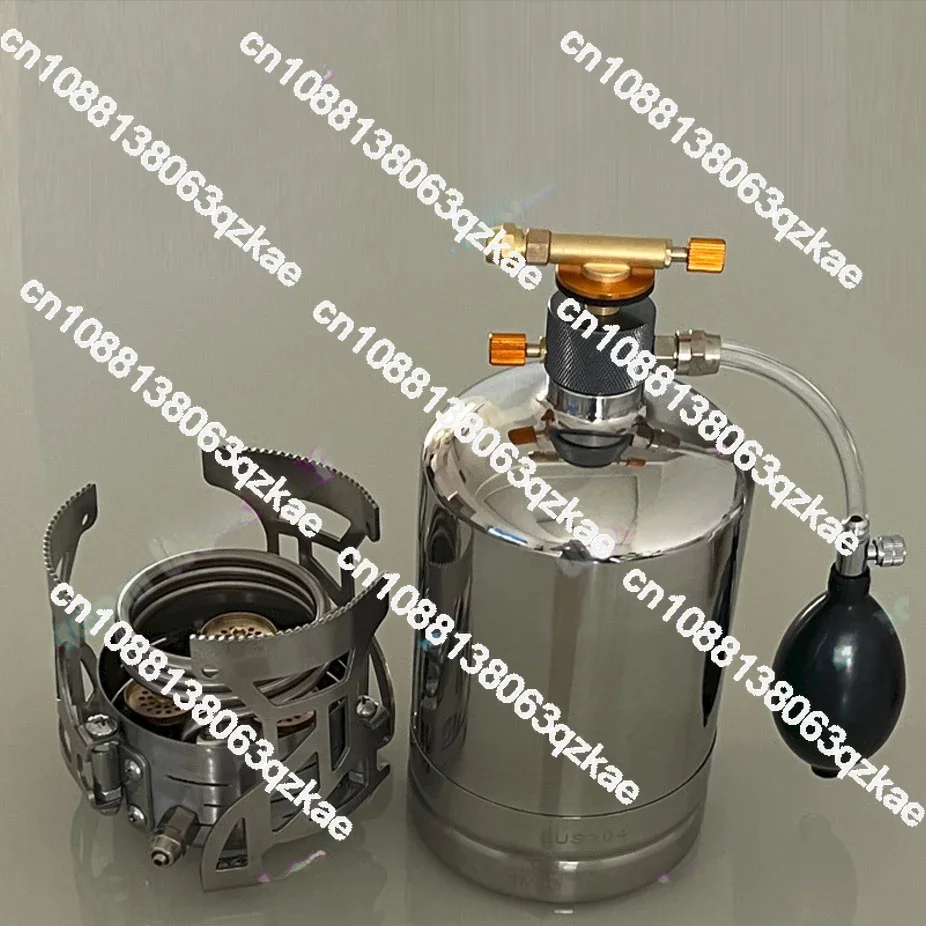 Supercharged Alcohol Gasification Stove Stainless Steel Outdoor Camping With Cooking Portable Folding Gasification Stove