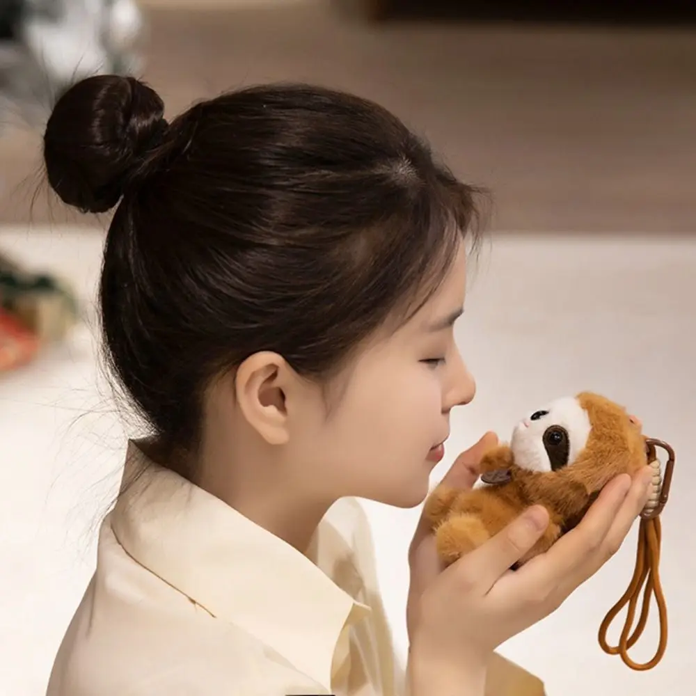 Animali di peluche Pendenti di peluche Coniglio Anatra Elefante Dinosauro Panda Paraglione Portachiavi Portachiavi ornamento appeso