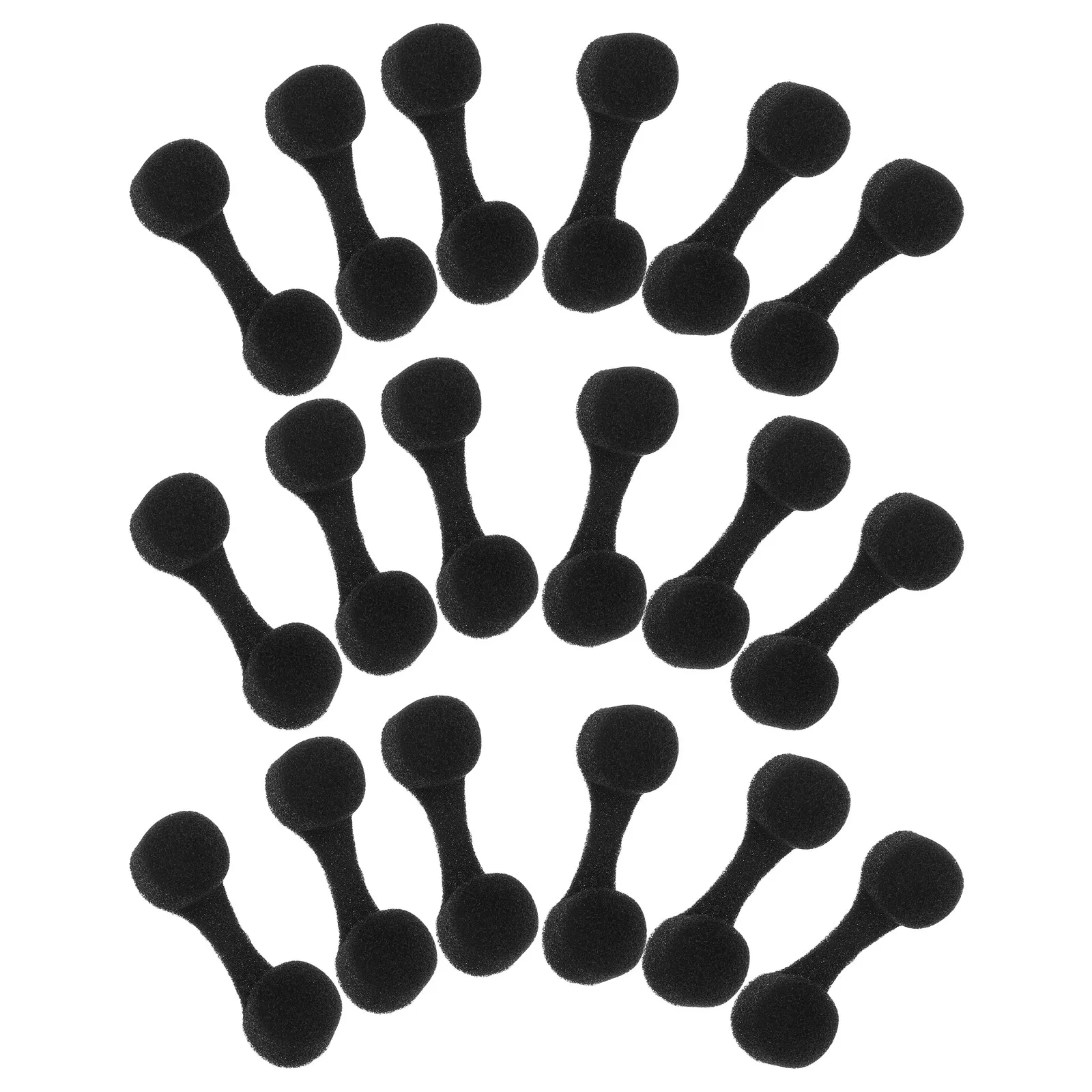 

80Pcs Nose Dust Filters Sponge Nose Plugs Black Breathable Disposable Nasal Plugs for Pollution Allergy Dust Blocking Outdoors