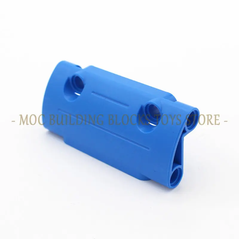 10pcs/bag Technology 24119 Curved 7x3 with 2 Pin Holes through Panel Surface Brick Building Blocks Parts Mechanical Accessories