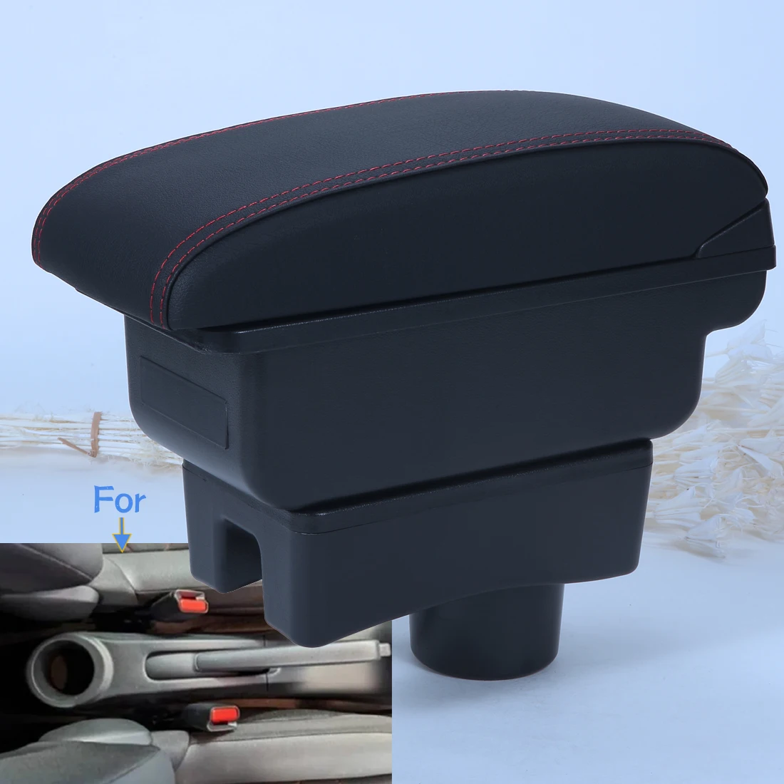 

For Toyota Aygo X Armrest Box For Toyota Aygo Car Armrest Retrofit parts Auto Storage Box Arm Bracing heighten Interior Details