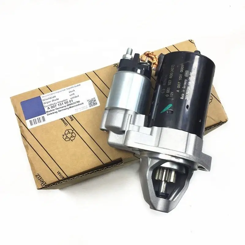 ss-F41 Starter Motor A0071510001 0071510001 12V 1.1kW 9 Teeth for Mercedes Benz C-Class W204 C250 1.8L CGI Turbo Engine