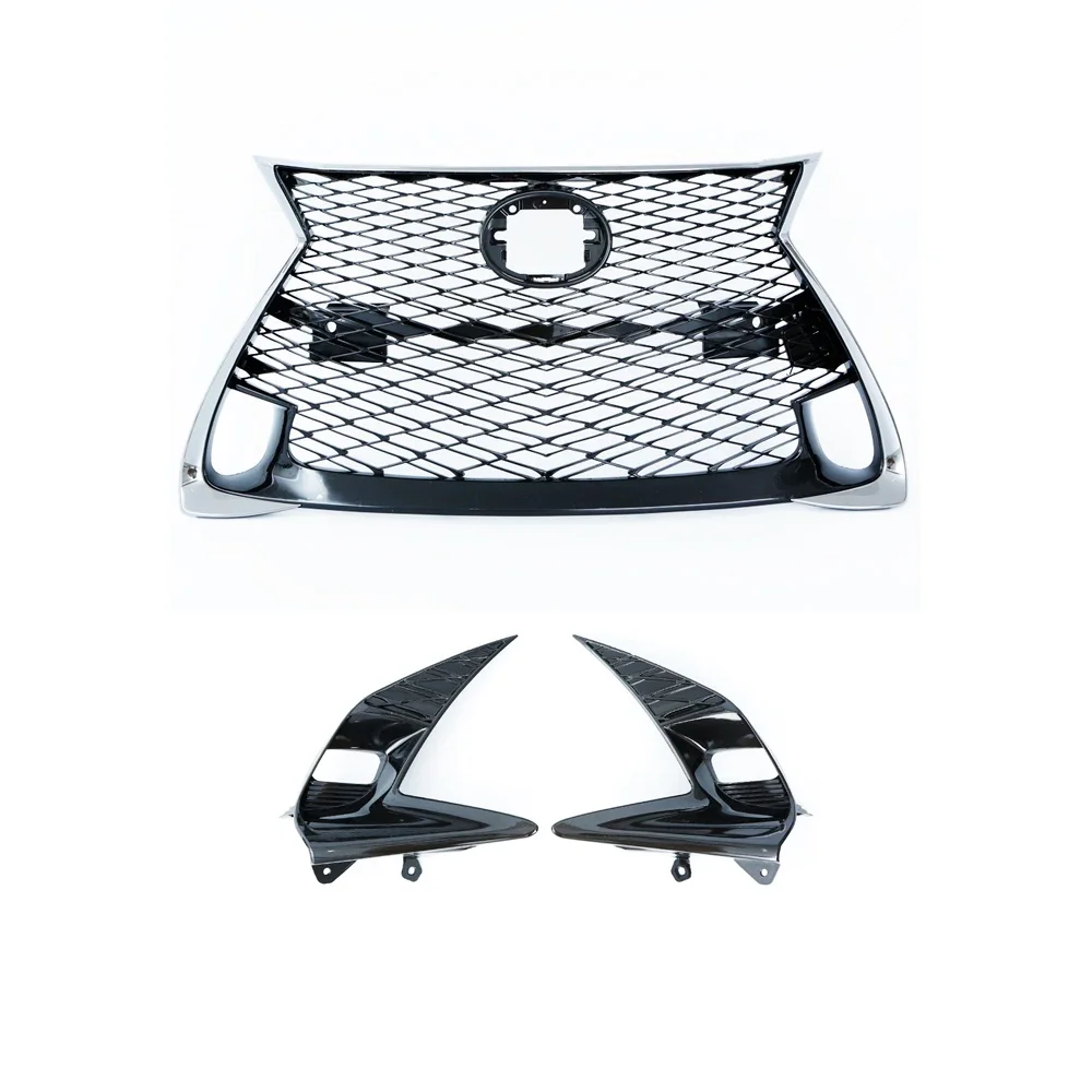 Chinese Factory PE And ABS Material Mesh Front Bumper Middle Grill Car Grills For Smkps013 Type Lexus