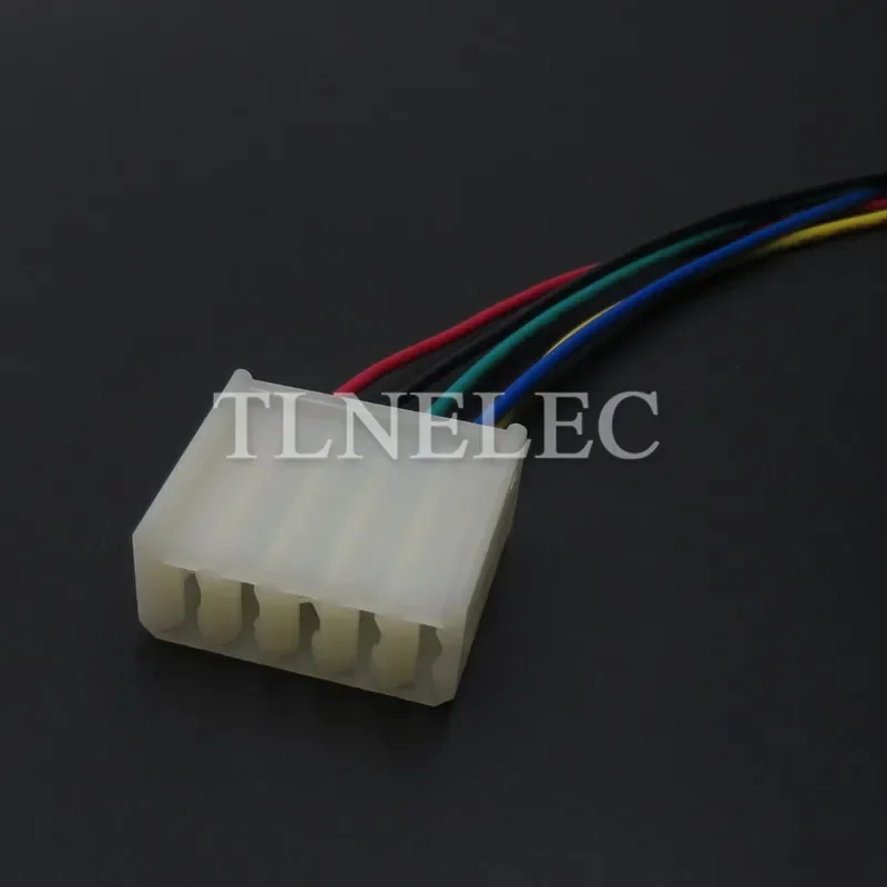 5 Pin Way 6.3mm Big Current Auto Connectors With Wires Car Automotive Window Lift Switch Sockets