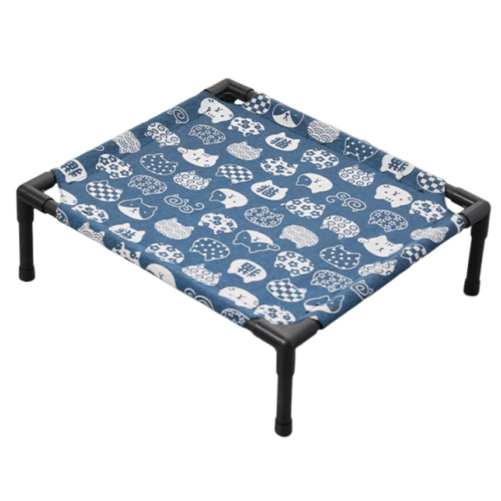 

Detachable Cat Elevated Bed Comfortable Sturdy Frame Cat Sofa Bed Oxford Cloth Washable Pet Cool Nest Indoor Outdoor Use