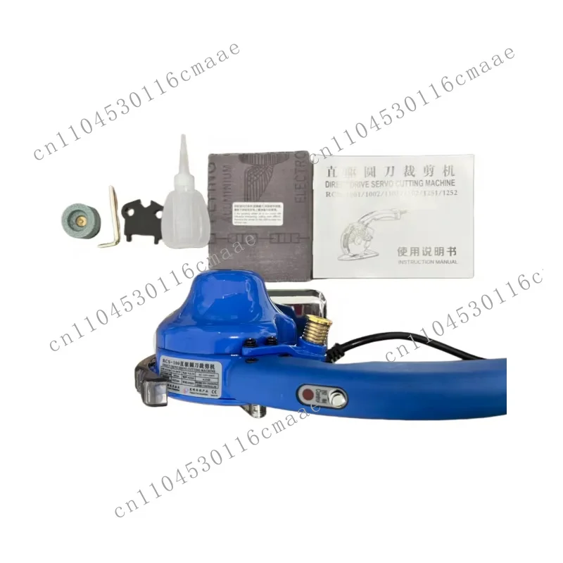 Electric circular knife brushless speed regulating cutting machine Visible fabric circular knife cloth cutting machine
