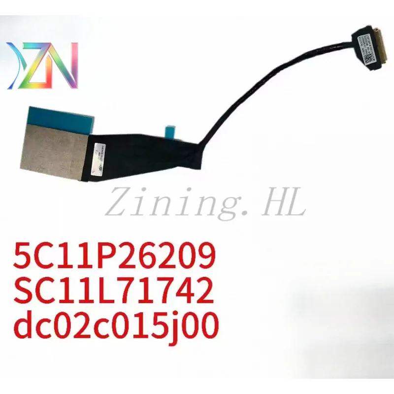 For LENOVO T14S GEN6 G6 GEN5 screen cable DC02C015J00/30 high-resolution screen flat cable