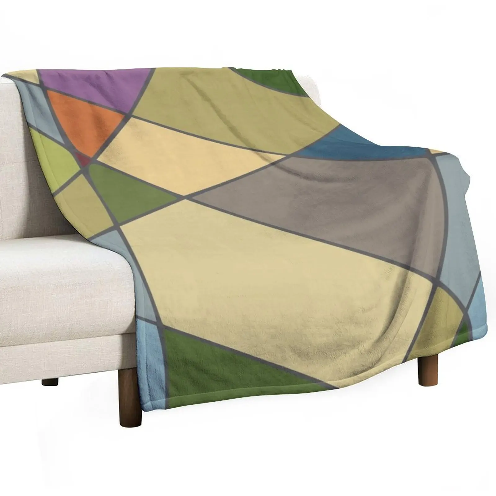 

Mosaic Throw Blanket Polar Comforter Decorative Throw funny gift Blankets