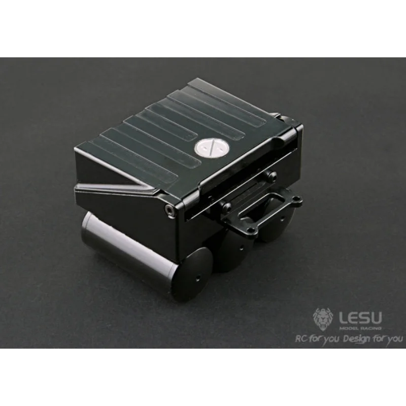 LESU für 1/16 LKW-Traktor DIY Deutsches Bruder Modifiziertes 70002 Simulations-Batteriegehäuse Benzintank RC-Automodell – Detail 1